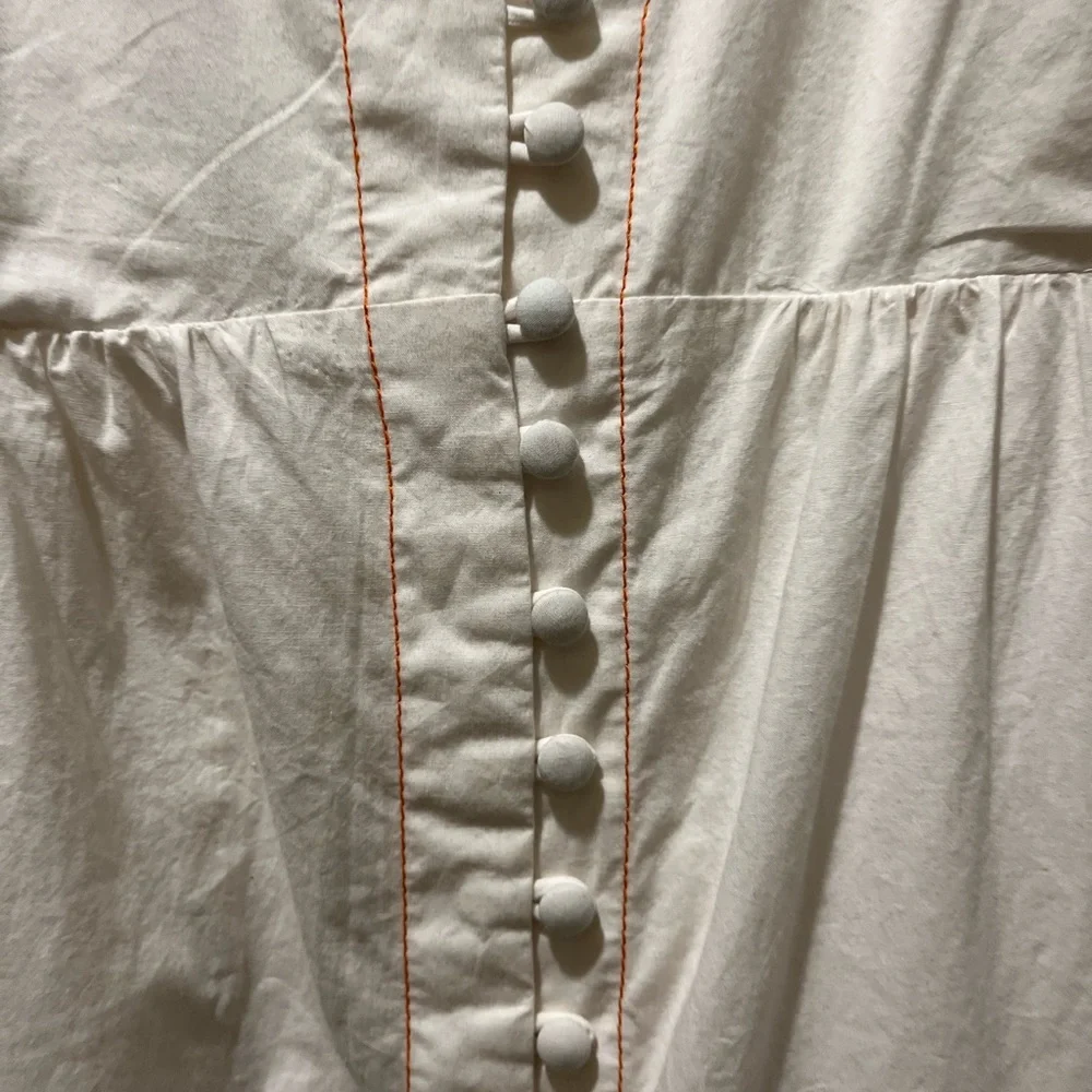 Anthropologie Maeve Deep V-Neck Dress - Picture 11 of 12